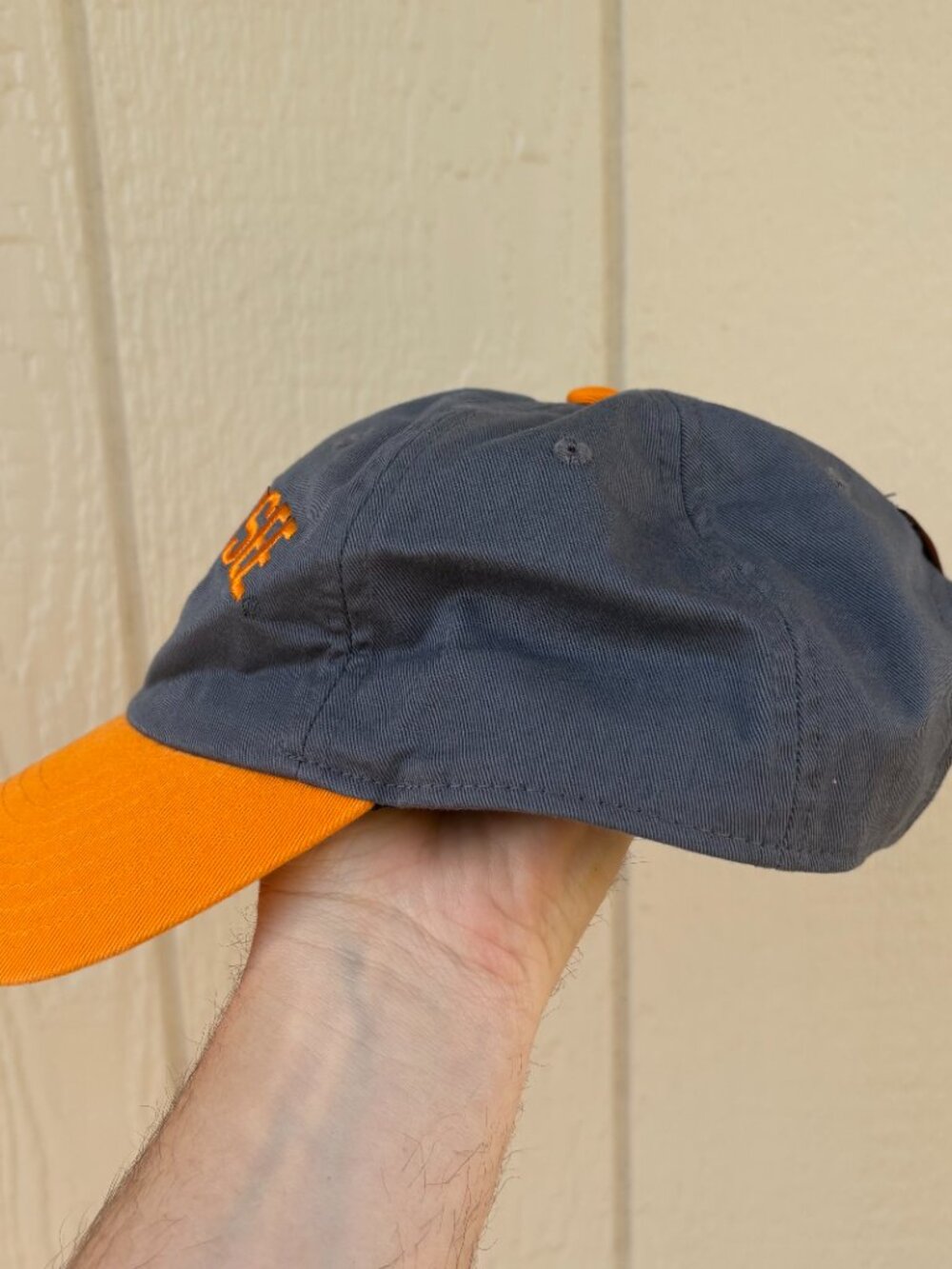 Nike Heritage 86 Tennessee Volunteers Dad Hat Unisex Gray Orange Adjustable - Picture 3 of 8